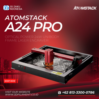 Original Atomstack A24 Pro Unibody Laser Engrave Machine Full Terakit